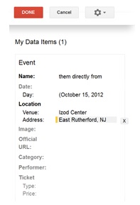 Content marking for Google Using Data Highlighter