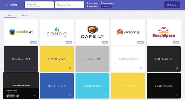 Name your brand and find domain - Namelix Name your brand and find domain - Namelix