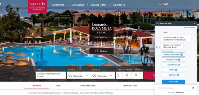 מלון Leonardo Kolymbia Resort רודוס